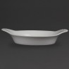 Olympia Whiteware ronde gratineerschalen met handvatten 22cm