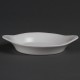 Olympia Whiteware ronde gratineerschalen met handvatten 13cm
