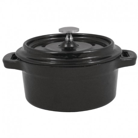 Vogue gietijzeren mini braadpan rond