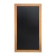 Securit lang wandbord teak effect 100x56cm