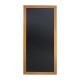 Securit lang wandbord teak effect 120x56cm