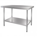 Vogue RVS werktafel zonder achteropstand 90x60x70cm