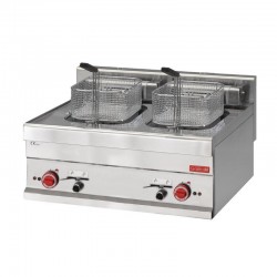 Gastro M 650 elektrische friteuse 2x 10ltr 60/70 FRE