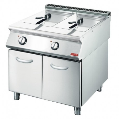 Gastro M 700 elektrische friteuse 2x 10ltr 70/80 FRE