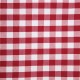 Mitre Comfort Gingham servet rood-wit 46 x 46cm