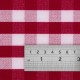 Mitre Comfort Gingham servet rood-wit 46 x 46cm