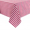 Mitre Comfort Gingham tafelkleed rood-wit 89x89cm