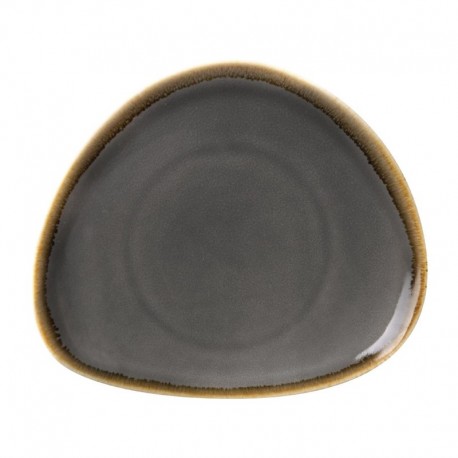 Olympia driehoekige borden grijs 28cm