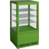SARO Mini-koelvitrine 70 liter met verlichting model SC 70 groen