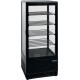 SARO Koelvitrine met luchtventilatie Model SC 100 zwart