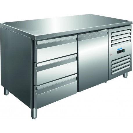 SARO Koeltafel incl. set van 1 x 3 laden Model KYLJA 2130 TN