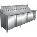 SARO Voorbereidingstafel met ventilator koeling Model SH 2500