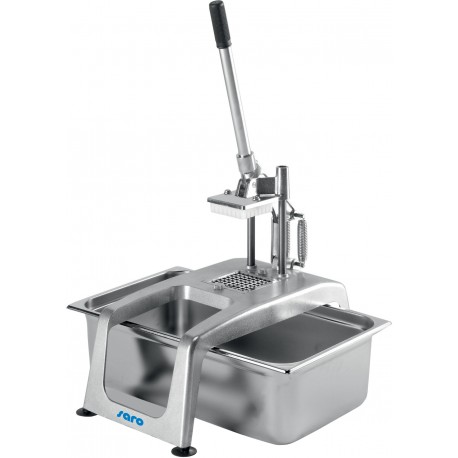SARO French Fries Snijder CF-5 Met 8 x 8 mm Aardappelrooster