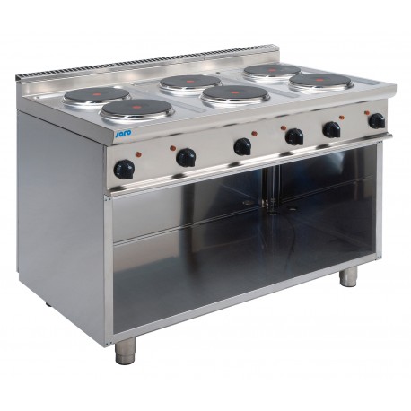 SARO Elektrische kookplaten met open onderbouw model E7/CUET6BA