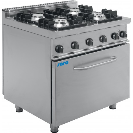 SARO Gasfornuis met elektrische oven Model E7 / KUPG4LE