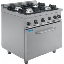 SARO Gasfornuis met elektrische oven Model E7 / KUPG4LE