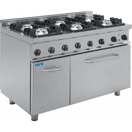 SARO Gasfornuis met elektrische oven Model E7 / KUPG6LE