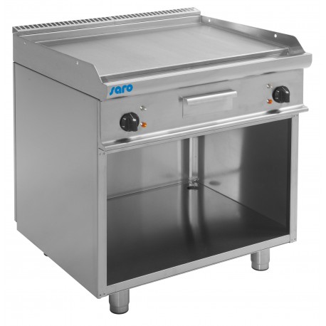 SARO Elektrische grill en bakplaat met open basis model E7 / KTE2BAL