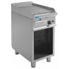 SARO Gas grillplaat met open kast model E7 / KTG1BAR