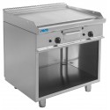SARO Gas grill en bakplaat met open kast model E7 / KTG2BAL