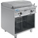 SARO Gas lava steengrill met open kast model E7 / BS2BA