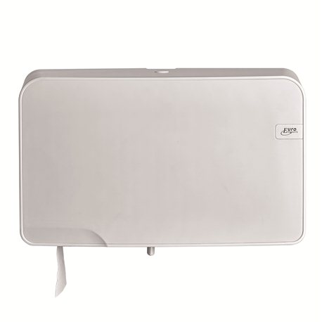 SAPO Quartz white mini duo jumbo toiletrolhouder