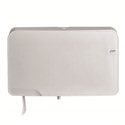 SAPO Quartz white mini duo jumbo toiletrolhouder