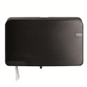 SAPO Quartz black mini duo jumbo toiletrolhouder 