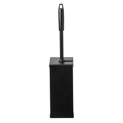 SAPO Quartz black toiletborstelhouder rvs