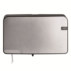 SAPO Quartz silver mini duo jumbo toiletrolhouder