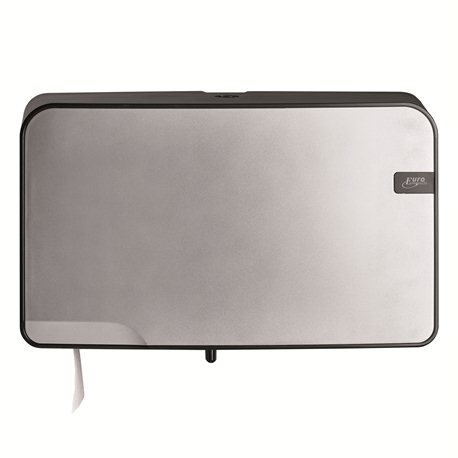 SAPO Quartz silver mini duo jumbo toiletrolhouder