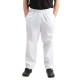 Whites Easyfit Teflon unisex koksbroek wit XXL