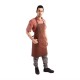 Chef Works Urban Dorset kort schort roestbruin