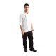Chef Works Urban Hartford unisex koksbuis met rits lange mouw wit L