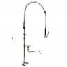 Gastro M voorspoeldouche met draaiknoppen en zwenkkraan 120cm