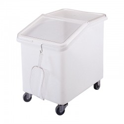 Cambro mobiele ingrediëntenbak wit 140ltr