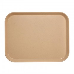 Cambro Versa Lite polyester dienblad gespikkeld mokka groot