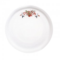 Saturnia porseleinen pizzaborden 31cm met "pizza"-decor