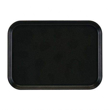 Cambro Epictread rechthoekig antislip glasvezel dienblad zwart 35x27cm