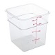 Cambro Camsquare vierkante polycarbonaat voedseldoos 3,8ltr