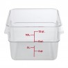 Cambro Camsquare vierkante polycarbonaat voedseldoos 11,4L