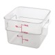 Cambro Camsquare vierkante polycarbonaat voedseldoos 11,4ltr