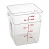 Cambro Camsquare vierkante polycarbonaat voedseldoos 17,2L