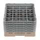 Cambro Camrack vaatwaskorf met 16 compartimenten max. glashoogte 25,7cm