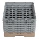 Cambro Camrack vaatwaskorf met 16 compartimenten max. glashoogte 29,8cm