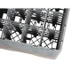 Cambro Camrack vaatwaskorf met 16 compartimenten max. glashoogte 29,8cm