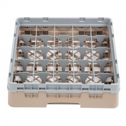 Cambro Camrack vaatwaskorf met 25 compartimenten max. glashoogte 9,2cm
