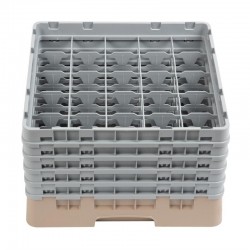 Cambro Camrack vaatwaskorf met 25 compartimenten max. glashoogte 25,7cm
