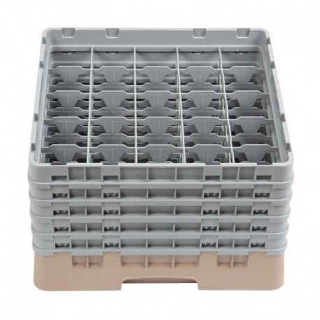 Cambro Camrack vaatwaskorf met 25 compartimenten max. glashoogte 25,7cm