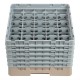 Cambro Camrack vaatwaskorf met 25 compartimenten max. glashoogte 29,8cm